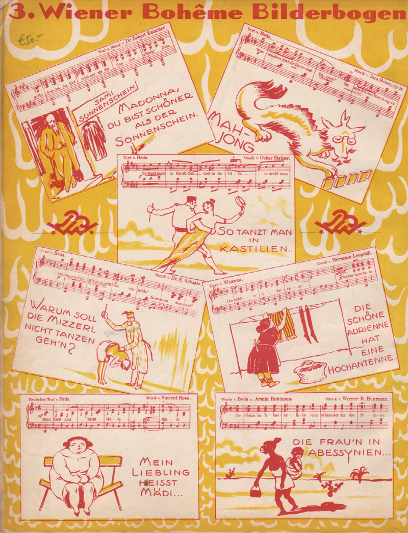 Illustration for article titled Cseresznyék a szomszéd kertjében – újabb kottacímlapok a századelőről